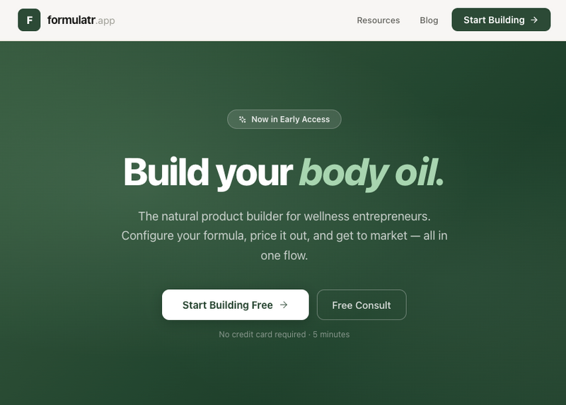 We Built a Free Tool for Natural Product Makers. And It's Live.